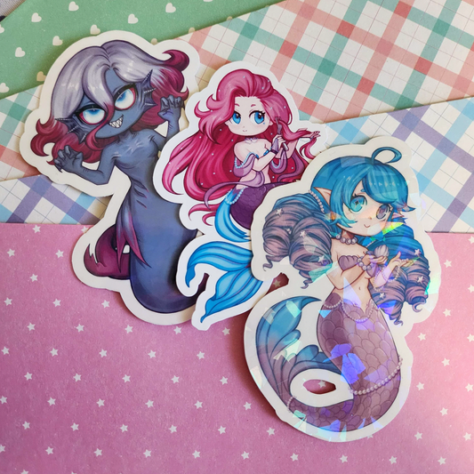 Mermay Stickers (multiple options)