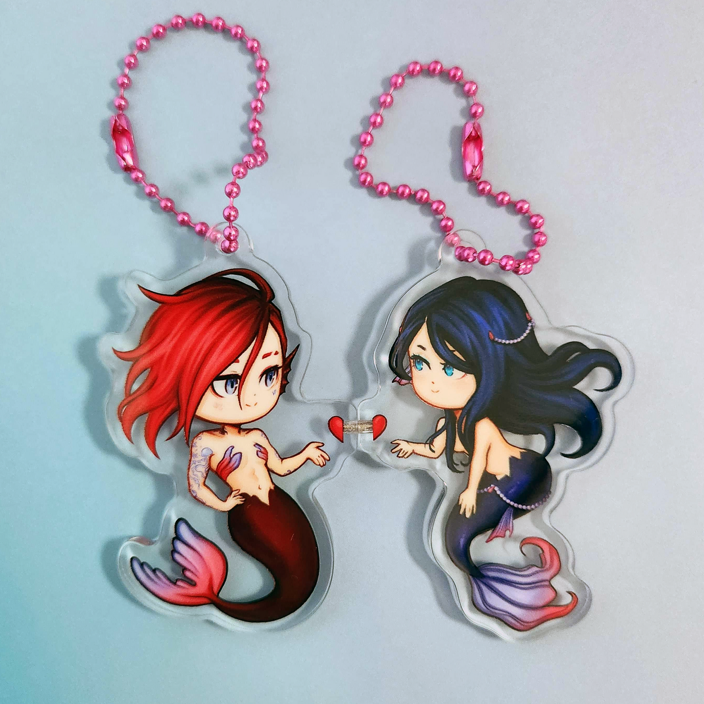 "The Lovers" magnetic Acrylic Keychains