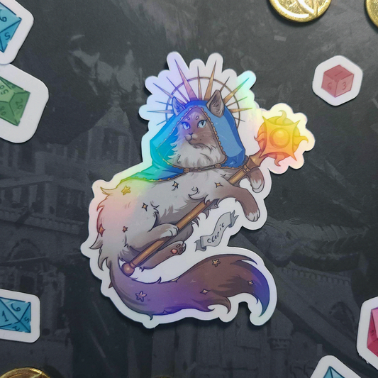 TTRPG Kitty Stickers (SET B)