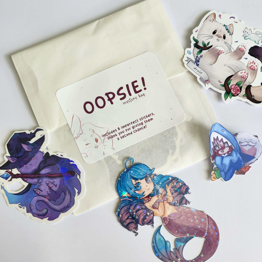 Oopsie bag (8 mystery stickers)