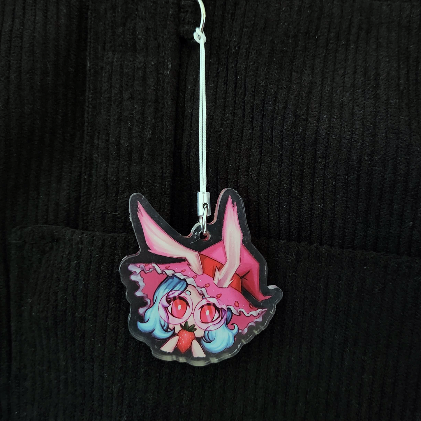 Strawberry Maid charm
