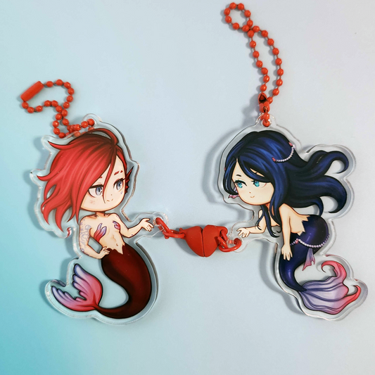 "The Lovers" magnetic Acrylic Keychains