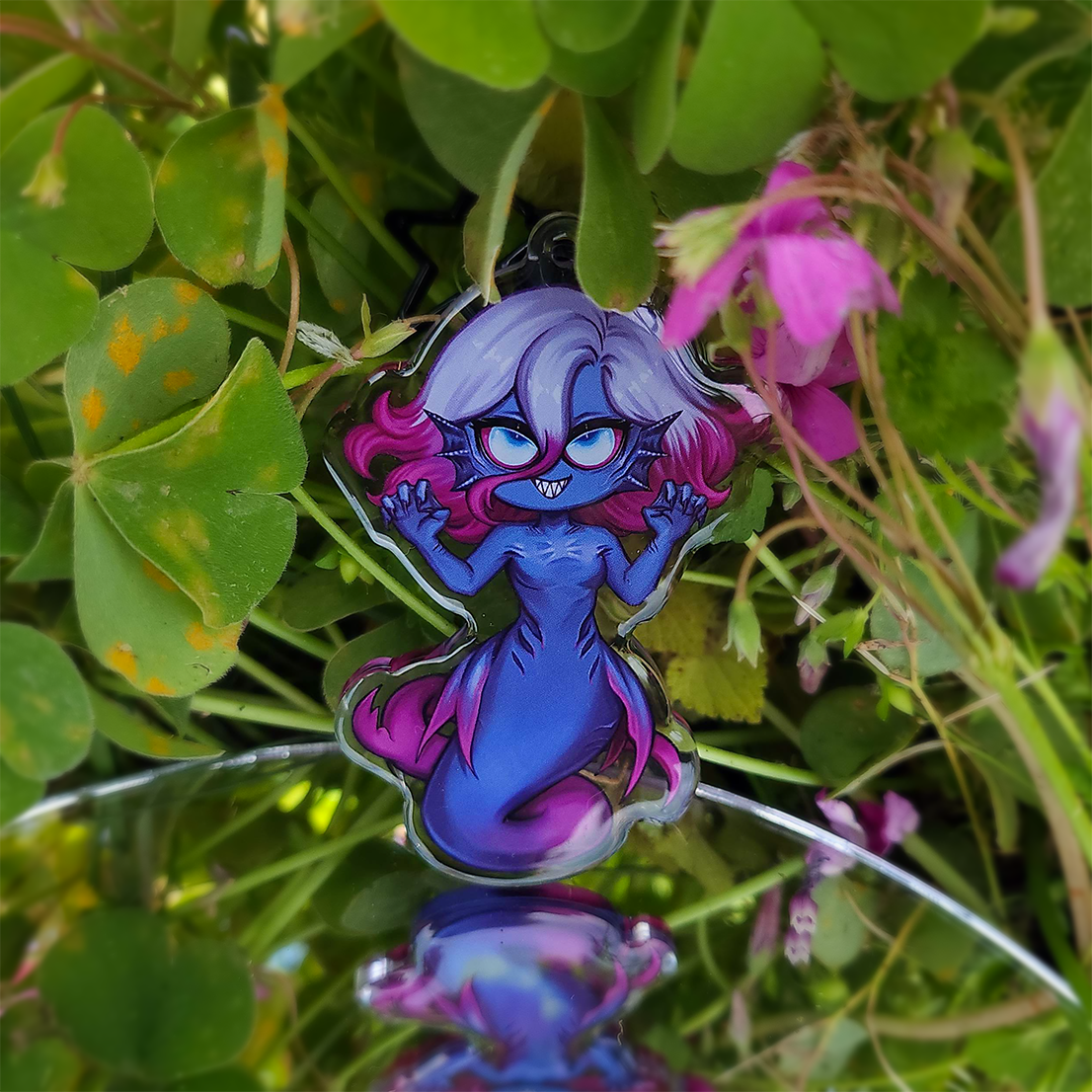"The Gremlin" Siren Acrylic Keychain
