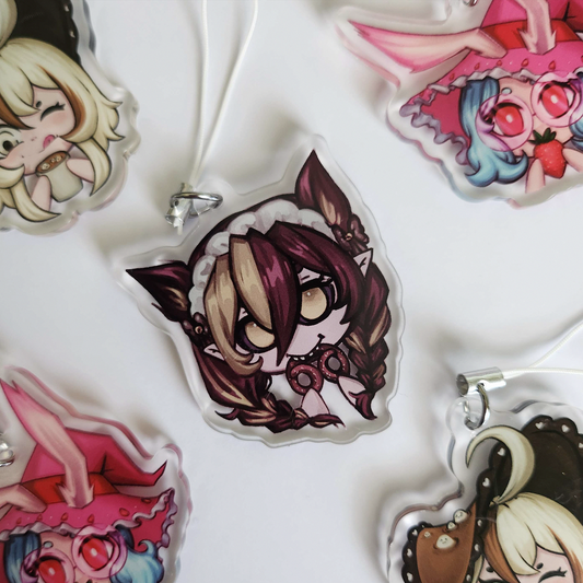Pretzel Maid charm