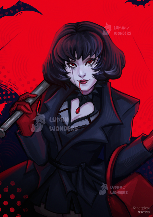 "Love Bites" A5 Print