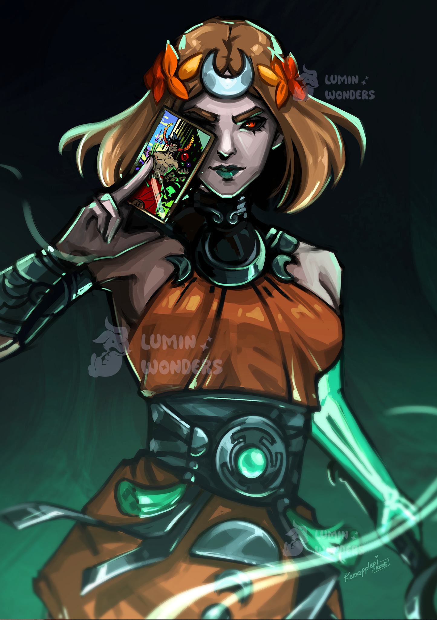 "Princess of the Underdark" A5 Print