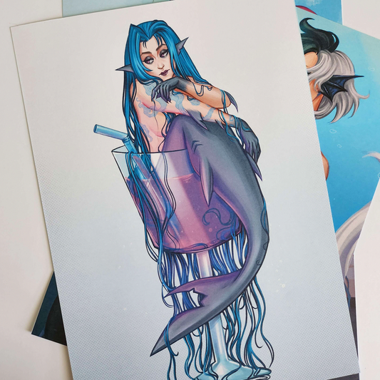 "Shimmer" A5 Print