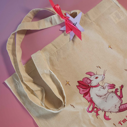 "I'm Just a Girl" Tote Bag